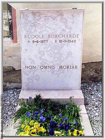Могила Борхардта Рудольфа.