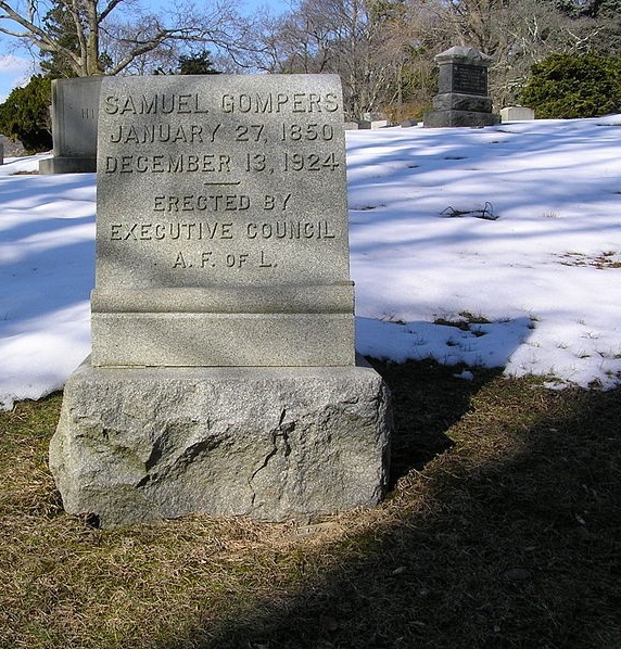 Могила Гомперса Сэмюэла.