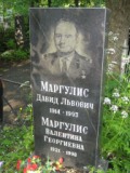 Могила Маргулиса Давида.